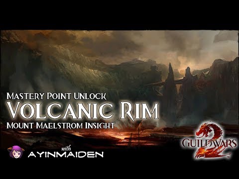 ★ Guild Wars 2 ★ - Mount Maelstrom Insight: Volcanic Rim