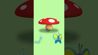 Above &amp; Below - Mushroom  - Quiz Bits #babyfirsttv