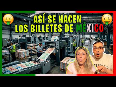 Reacción a cómo se hacen los billetes mexicanos… impresionante 💵