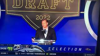 Baltimore Ravens Select Kyle Hamilton Fourteenth Overall