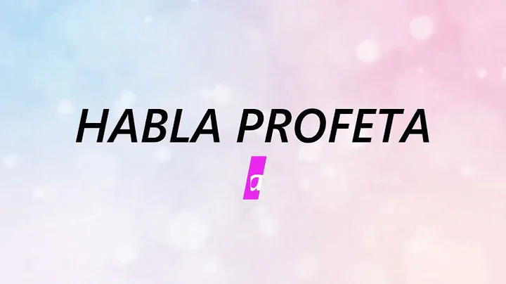 HABLA PROFETA 432hz. Angela Lara