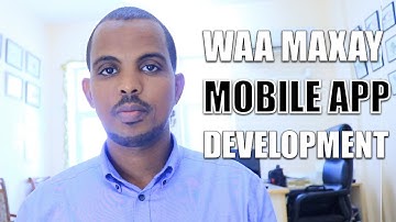 Waa maxay mobile app development | af somali | mahdimiad