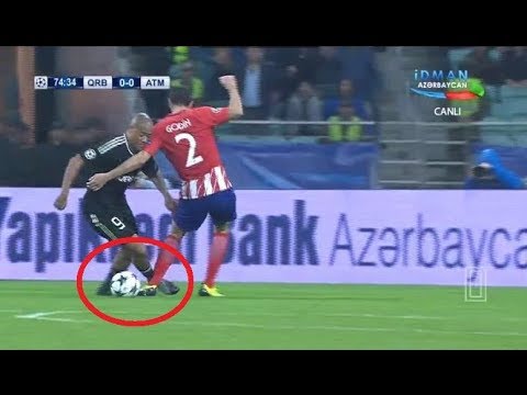 Qarabağ - Atletiko matçında Dino Ndlovunun sayılmayan penalti epizodu