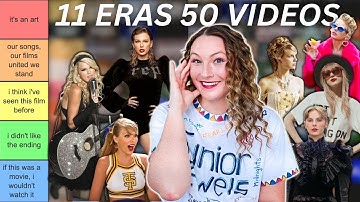 RANKING EVERY TAYLOR SWIFT MUSIC VIDEO ✨ BOPS and FLOPS from Debut to TTPD