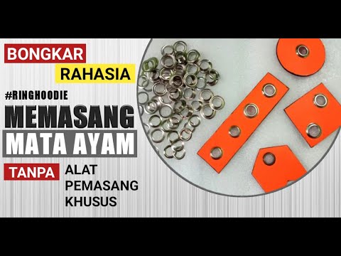 Video: Cara Memasang Eyelet