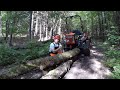 #204 GP Goes Hunting...for Hardwood! IGLAND Skidding Winch. Kubota b2601 tractor. outdoor channel.