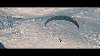 Winter paragliding - Bulgaria - Vitosha Mountain