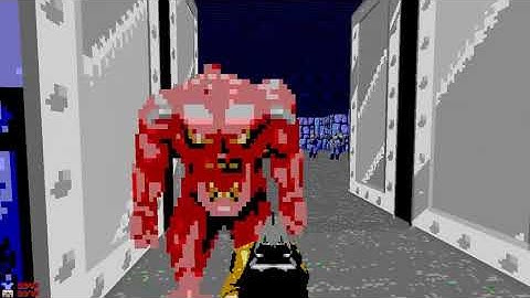 DOOM MOD EGA PAL WAD EGA PALETTE TRY ON WOLFENSTEIN DOOM 2 GLITCHES Sigvatr 2011 MAP 01 08 30 32