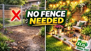 Stop Overpaying for Backyard Privacy! 6 Dollar Tree Hacks That Actually Work