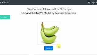 Classification of Bananas Ripe Or Unripe