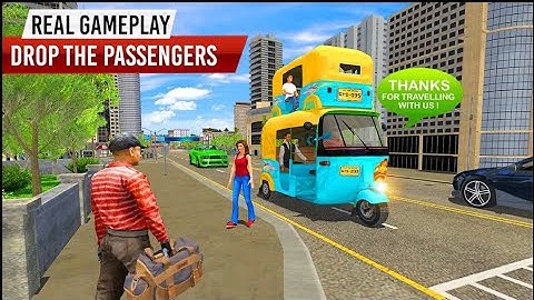 #Tuk Tuk Auto Rickshaw Drive Gameplay Walkthrough #iOS Android #Games