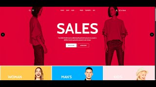 Fashion Webcart 01 Website Theme