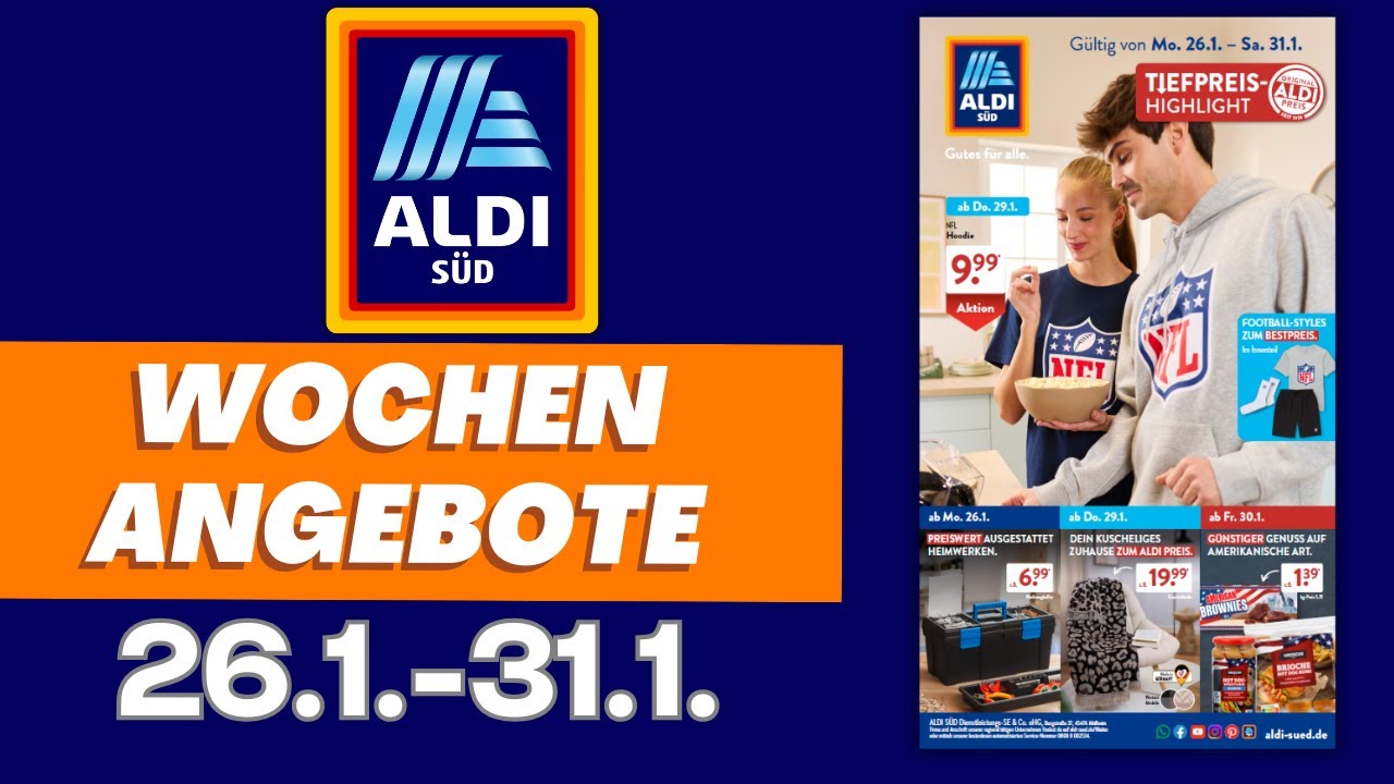 ALDI SÜD Prospekt aktuell 📄 Angebote gültig ab Montag 26.1.2026 | Prospekt Check 