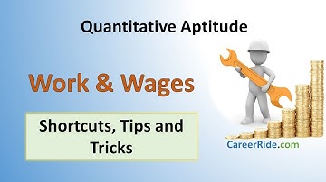 Work and Wages - Shortcuts & Tricks for Placement Tests, Job Interviews & Exams