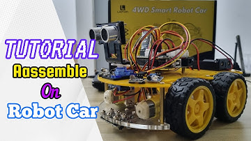 Lafvin 4WD Smart Robot car V2 assemble tutorial