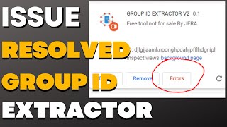 HOW TO EXTRACT GROUP IDS FROM ANY POST FREE EXTENSION EXTRACT GROUP IDS @EarnWithTariq