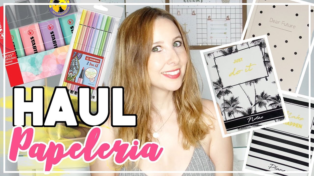HAUL MATERIAL ESCOLAR BACK TO SCHOOL + DECORA TUS LIBRETAS + SORTEO RESUELTO !!!!! I Elisa de Saro