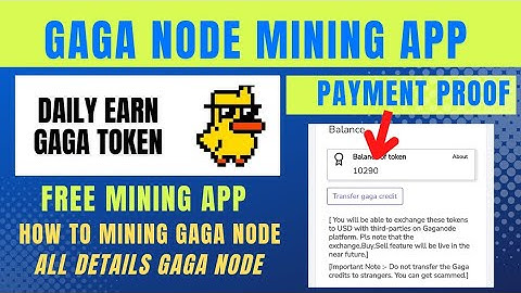 Gaga node mining app.Daily earning opportunity. meson network project.new concept big profit chance.
