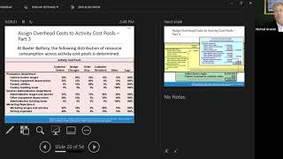 MBA 603 Chapter 7 Activity Based Costing:  PPT