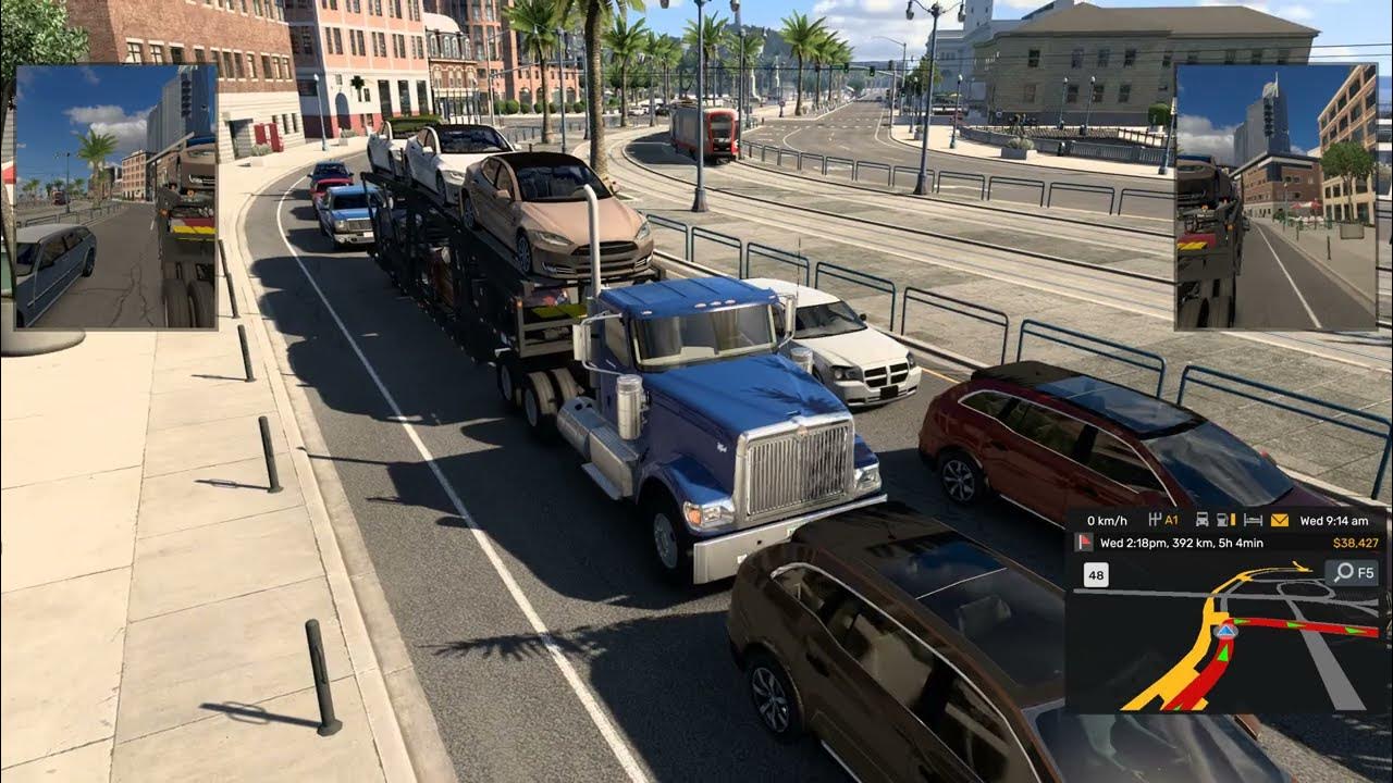 American Truck Simulator | Tesla Delivery | Gameplay 2k #