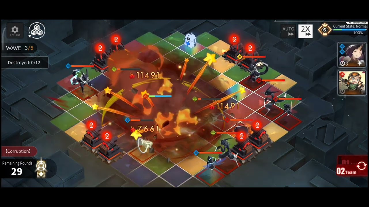 [Alchemy Stars] Infernal Lair: Lair Encounter I. Goldie feat Dragon Maid. 