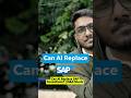 Can AI Replace SAP Consultants? | Q&A Shorts
