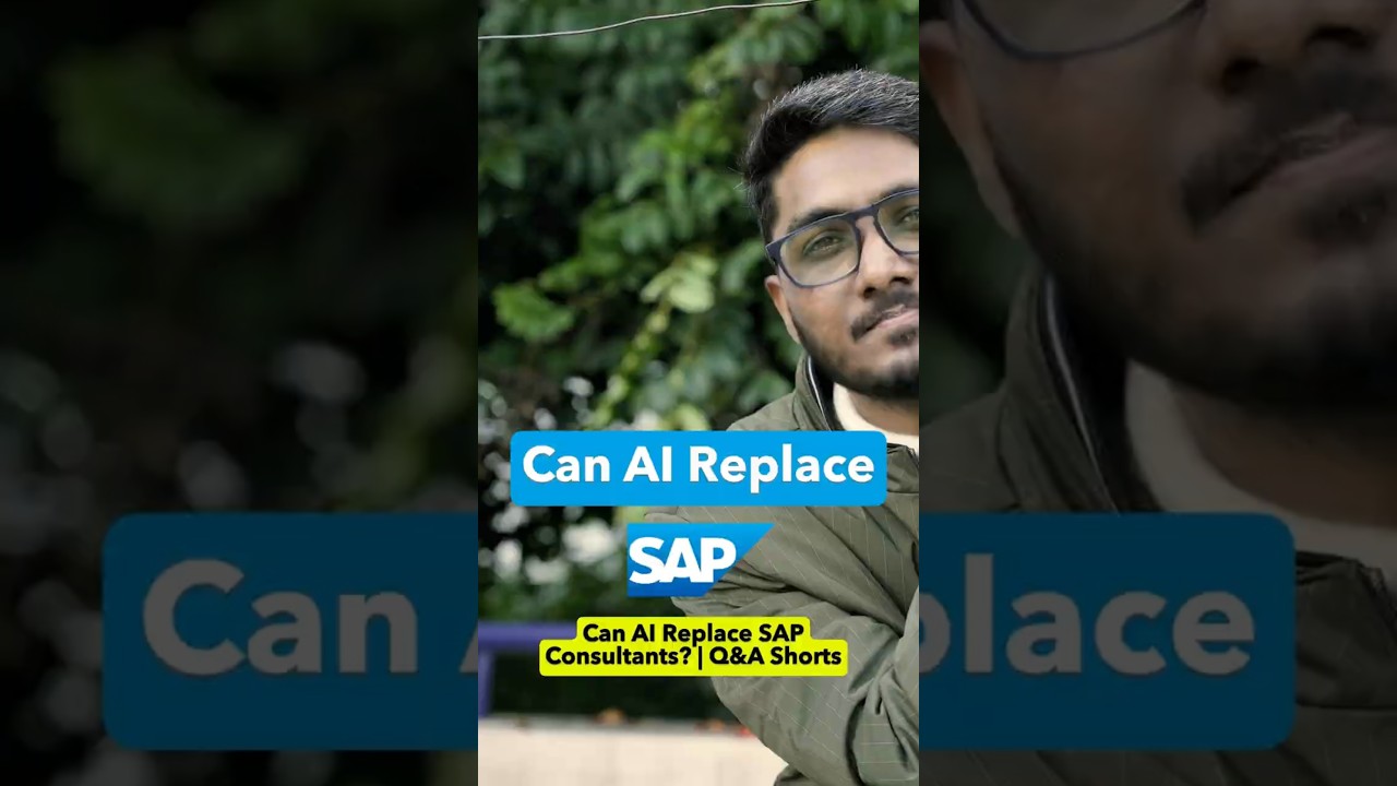 Can AI Replace SAP Consultants? | Q&A Shorts