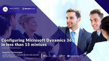 Configure Microsoft Dynamics 365 Customer Enagement ( CRM) in less than 15 mintues