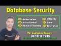 Database Security in DBMS | Database Management System | Telugu