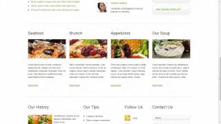 Cooking Website Template