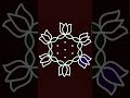 Simple rangoli|Satisfying rangoli |Easy Rangoli Tricks and tips| ASMR #rangoli#satisfying#asmr#viral