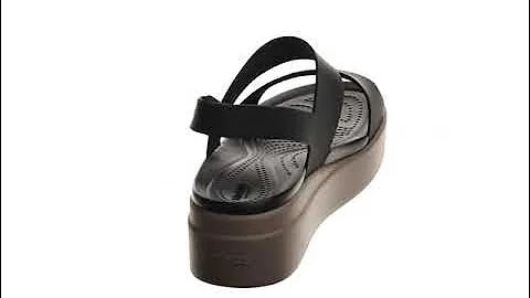 Women Shoes Crocs Women's Brooklyn Low Wedges Sandal