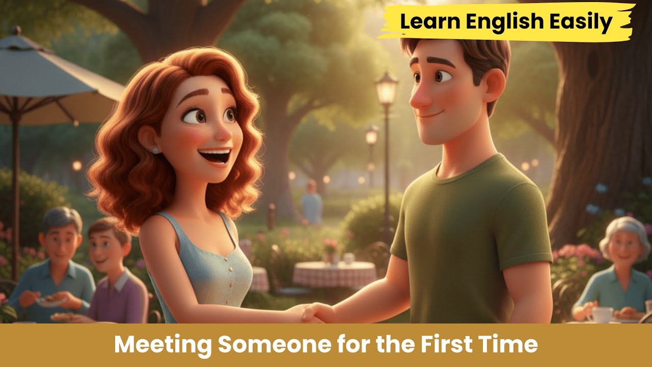 Meeting Someone for the First Time | English Conversation for Beginners ...
