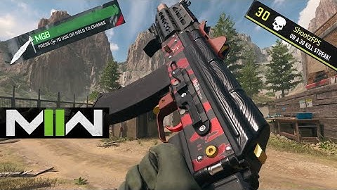 MW2 Season 2 Gameplay | MGB with the Kastov 74u BLISTERING IRON Setup