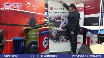 DOUBLE-SIDED Roll Up - SHOWCASE and SETUP Video Instructions