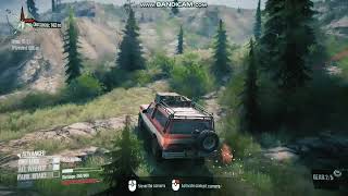 SPINTIRES MUDRUNNER -- Pajero Jeep Off-Road Hill Climbing Ultra Driving || 7C PLUS GAMING screenshot 1