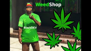 [FiveM] [FREE] - Job WeedShop  + Mappings [PLUS DISPO]