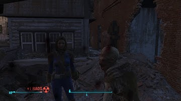 Fallout 4 Ghoul Kill player  animation 1