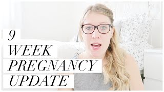 9 WEEKS PREGNANT - PREGNANCY UPDATE - SYMPTOMS DISAPPEARING?