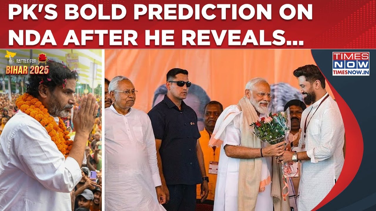 Bihar: Prashant Kishor's Shocking Prediction On NDA, Will He Contest? Jan Suraaj Chief Says..