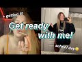 LIT GET READY WITH ME | school day