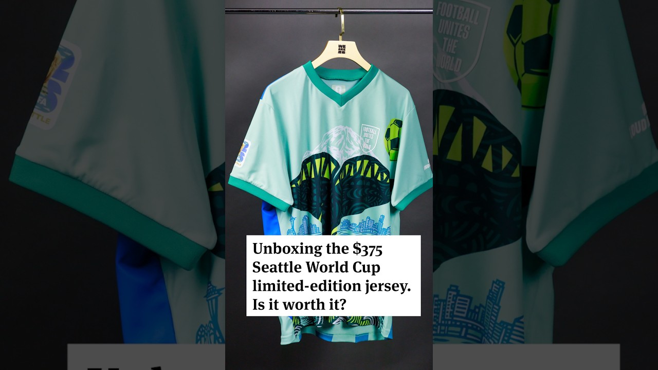 Man World FC限定 Blu-rayDVD Unboxing FIFA's $375 Seattle World Cup limited-edition jersey