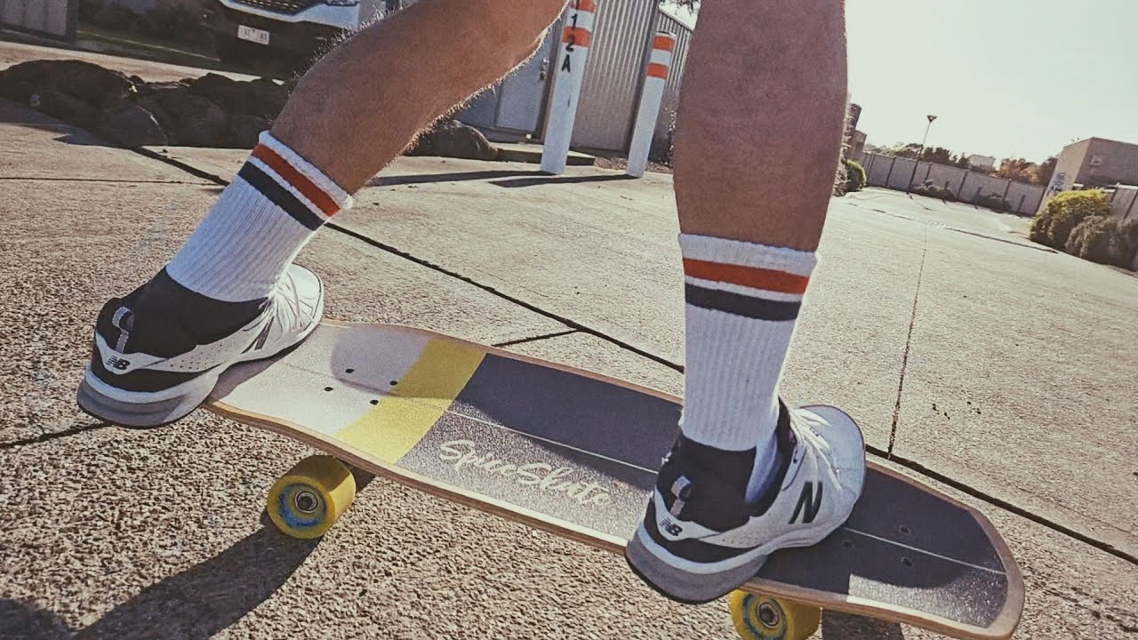 spiceskate スパイススケート　OKTOsurf トラック SpiceSkate OKTOSURF Surfskates Review