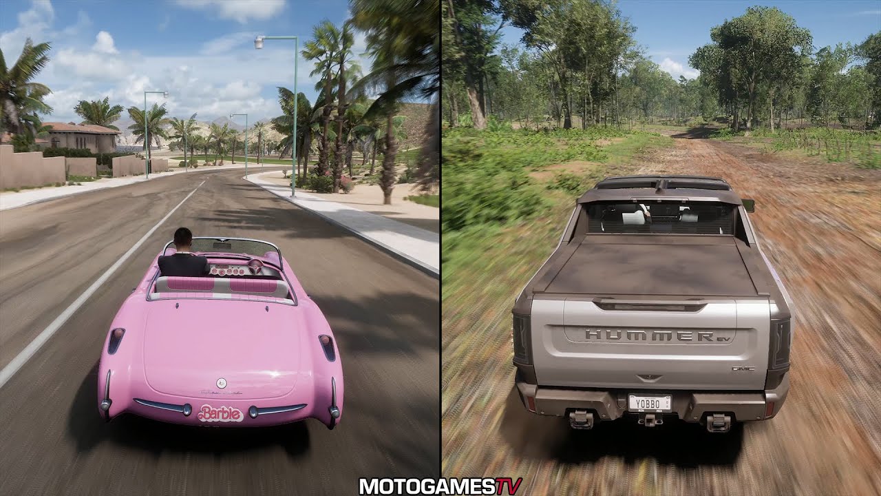 Not a joke: Forza Horizon 5 players can download and drive two free Barbie  movie cars - Neowin