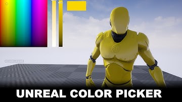 Unreal Color Picker Widget For Character Customization - Part 2