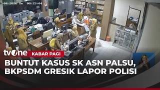Bkpsdm Gresik Laporkan Dugaan Penipuan Sk Asn  Kabar Pagi