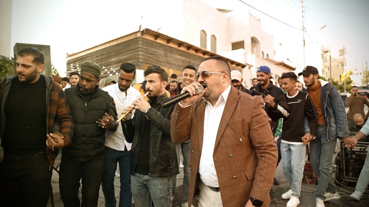 افراح ال مهنا - الفنان فرج قداح | شوط دبكة ثقل مع شباب الخربه والعلكومية | العريس رمزي مهنا