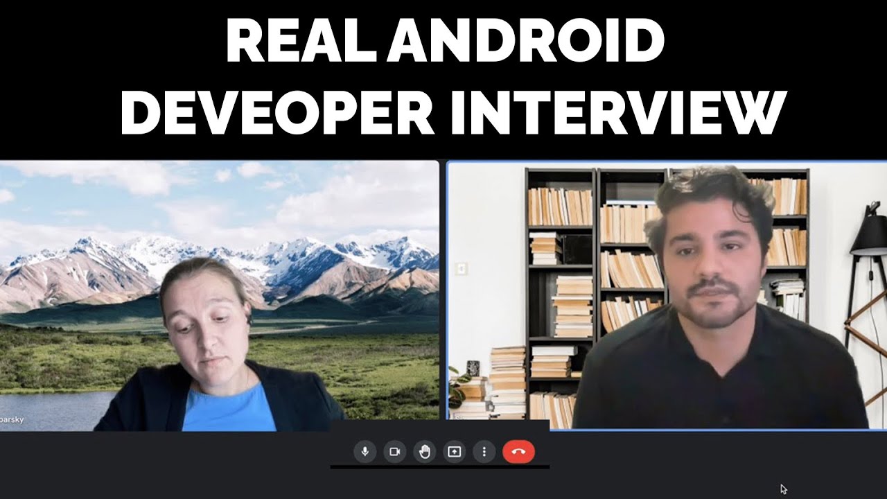 REAL ANDROID DEVELOPER INTERVIEW
