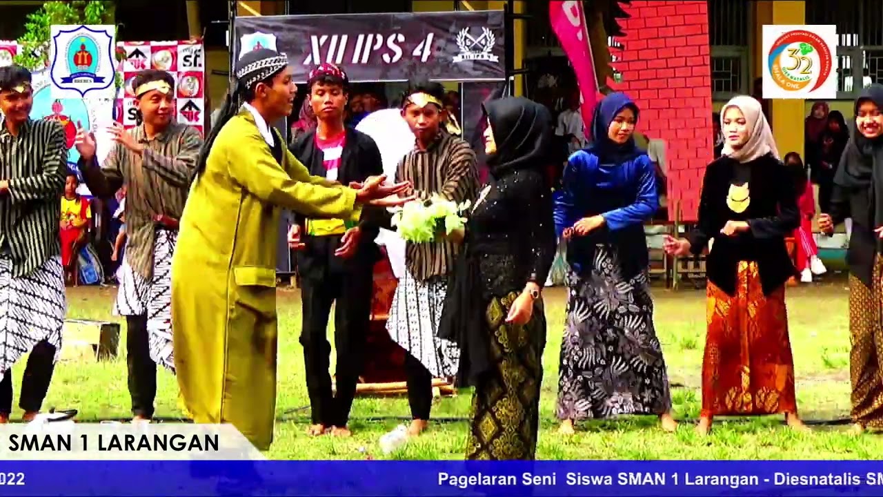 IBU PERTIWI 12 IPS 4 | DIESNATALIS SMALA KE-32 | SMAN  1 LARANGAN