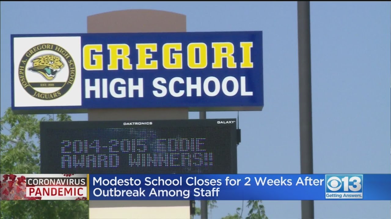Coronavirus Outbreak Shuts Down Gregori High School In Modesto For Two Weeks